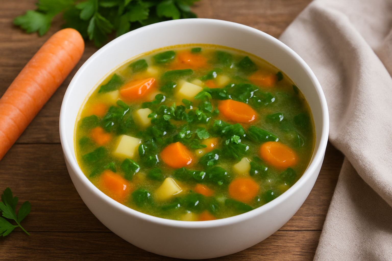Sopa de verduras
