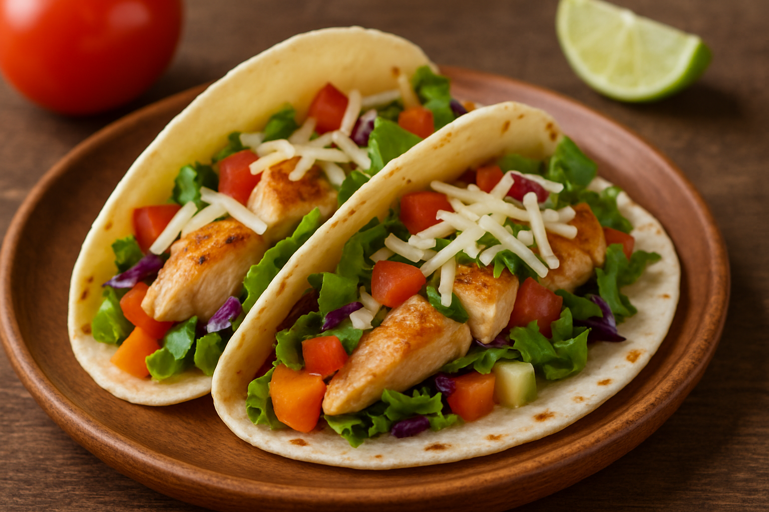 Tacos de pavo